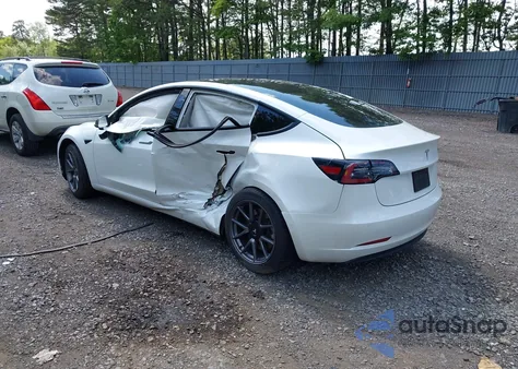 2021 Tesla Model 3 Standard Range Plus Rear-Wheel Drive from USA, damaged, VIN 5YJ3E1EA9MF092626